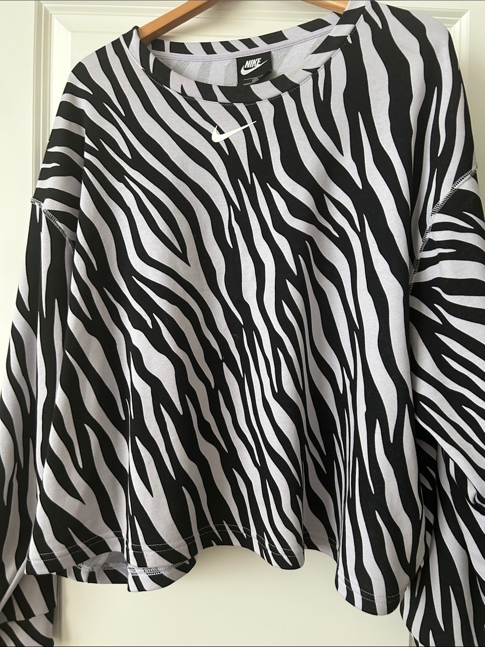 NWOT Nike plus top 2X top black and gray - Picture 3 of 5